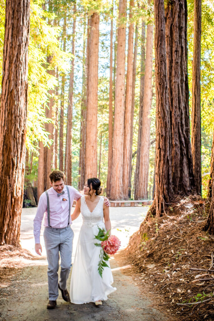 Lilian & Kayne | Weekend wedding in Redwoods, California