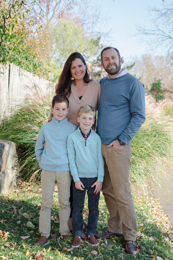 Family photoshoot in Greenwich, CT